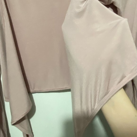 Pink Ballet Wrap Crop Top Size M - Picture 4 of 6